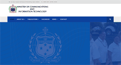 Desktop Screenshot of mcit.gov.ws
